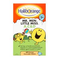 Haliborange Mr Men A, C & D Softies - 60 Tablets