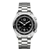 hamilton khaki aviation pilot pioneer auto stainless steel mens watch  ...