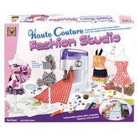 Haute Couture Fashion Studio with Sewing Machine