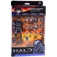 Halo Reach Series 5 - 2 Packs: Spartan Gungnir Figure & 3 Sets of Armour (Steel) Action Figure