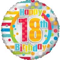 Happy 18th Balloon
