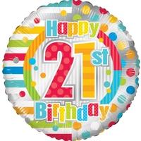 Happy 21st Balloon