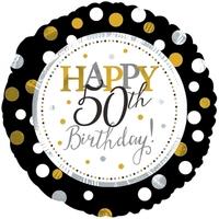 Happy 50th Birthday Balloon
