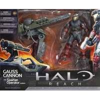 Halo Reach Warthog Gauss Cannon with Spartan Operator Warthog Accessory Set