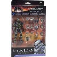 Halo Reach Series 5 - 2 Packs: Spartan Gungnir Figure & 3 Sets of Armour (Sage) Action Figure