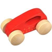 hape wooden little auto red