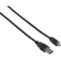 Hama USB 2.0 Cable USB-A Plug - mini USB-B Plug (B6M), 1.8m (00074203)
