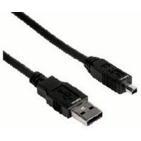 Hama USB 2.0 Cable USB-A Plug - mini USB-B Plug (B4), 1.8m (00074202)