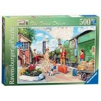 happy days at work the train driver puzzle 500 pieces