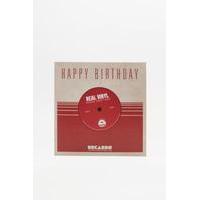 Happy Birthday Vinyl Record Birthday Card, ASSORTED