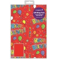 happy birthday gift wrap