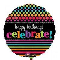 Happy Birthday Celebrate Foil Balloon