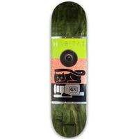 habitat gx1000 skateboard deck green 825