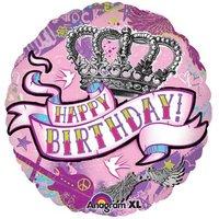Happy Birthday Tattoo Foil Balloon