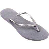 Havaianas Slim Womens Flip Flops - Steel Grey