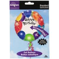 Happy Birthday Personalised Foil Balloon