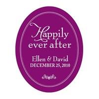 Happily Ever After Frame Sticker