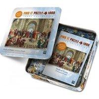 hall of fame in a tin includes booklet jigsaw puzzle