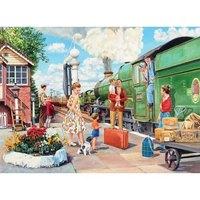 Happy Days At Work - The Train Driver Jigsaw Puzzle