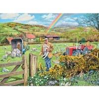 Happy Days at Work - The Farmer, 500 piece Jigsaw Puzzle