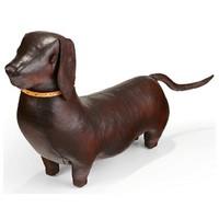 handmade leather dachshund standard