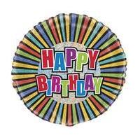 Happy Birthday Foil Balloon 46cm