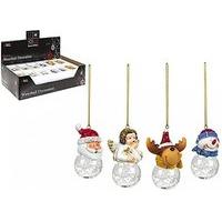 Hanging Waterball Decorations Set Of 4 Assorted