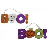 Hanging \'boo\' Decorations - 2 Assorted Designs