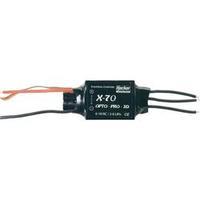 Hacker X-Pro brushless controllerOperating voltage continuous current 70 Aconnector system JR socket