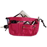 handbag organiser hot pink