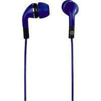 hama in ear stereo earphones flip blue