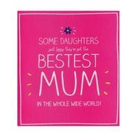 Happy Birthday Bestest Mum Card