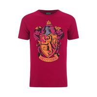 Harry Potter Men\'s Gryffindor Shield T-Shirt - Red - M