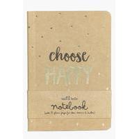 Happy Notebook - brown