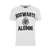 Harry Potter Men\'s Hogwarts Alumni T-Shirt - White - XL