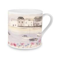 harbour poppies art mug