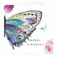 Happy Birthday Butterfly Card