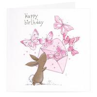 Happy Birthday Butterfly Card