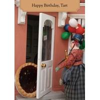 Happy Birthday Tart Funny Card