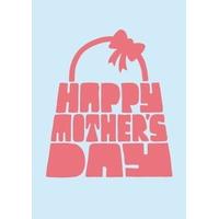 handbag mothers day card