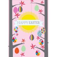 Hanging Eggs | Easter Cards