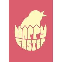 Happy Easter Chick Card | RC1041