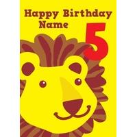 Happy 5th Birthday Lion