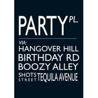 Hangover Hill | Birthday Card