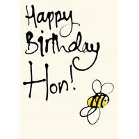 Happy Birthday Hon | Birthday Card | LL1107