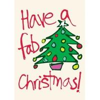 Have A Fab Christmas| Christmas Card |LL1131