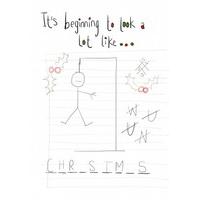 Hangman Christmas| Funny Christmas Card |WB1100