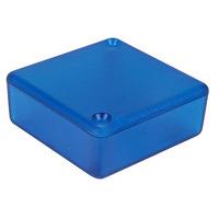 Hammond 1551RTBU Translucent Blue ABS Enclosure 50 x 50 x 20mm