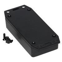 hammond 1591xxaflbk frabs enclosure flanged lid 100 x 51 x 25mm black