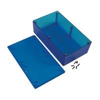 Hammond 1591XXETBU ABS Enclosure Multipurpose Translucent Blue 193...